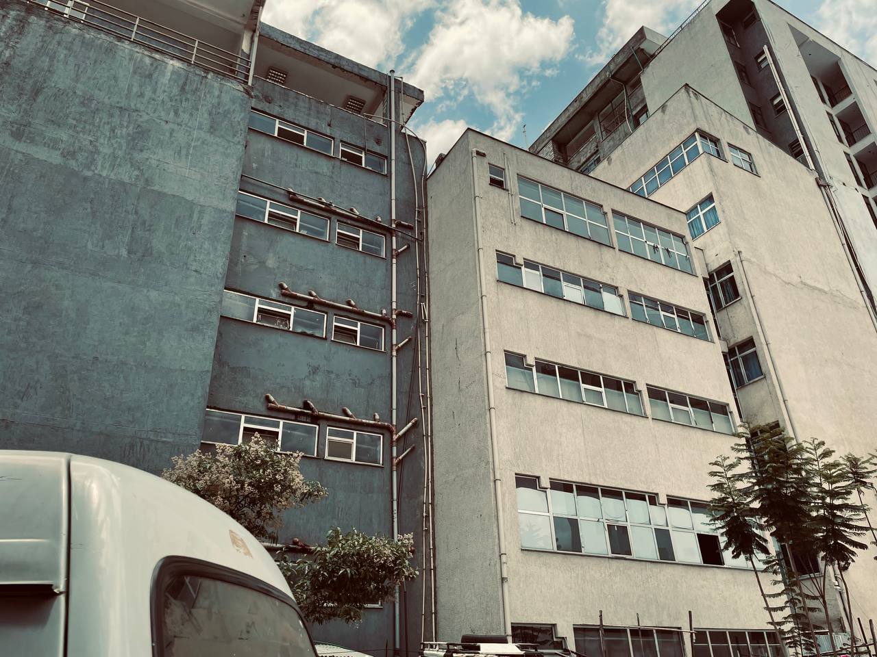 A view of a condominium area in Addis Ababa